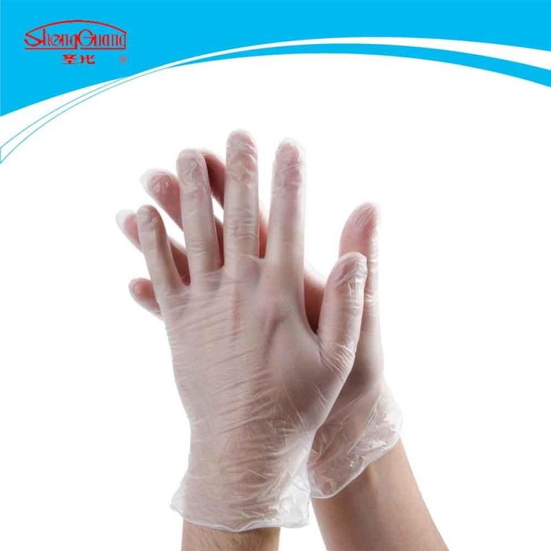 Hot Sale Disposable Powder Free Work Vinyl Gloves