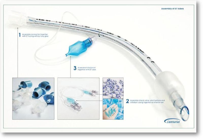 Medical Catheter PVC Inflation Part for Endotracheal Tube