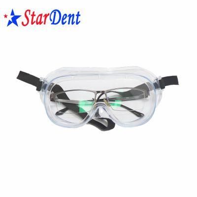 Anti Virus Disposable Transparent Medical Eye Protective Safety Goggles Manufacturer