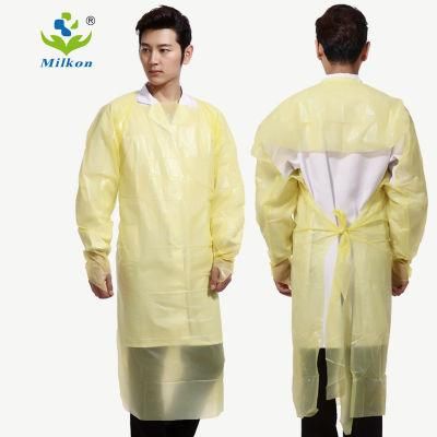 AAMI Level En13795 CE Approved Waterproof Apron Gown Disposable