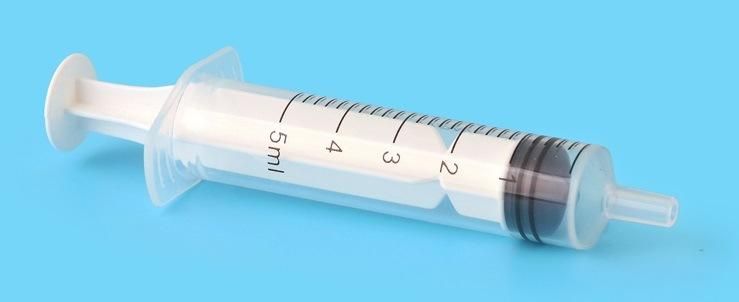 Medical Products 3 Parts Syringe Luer Slip Medical Disposable Syringe