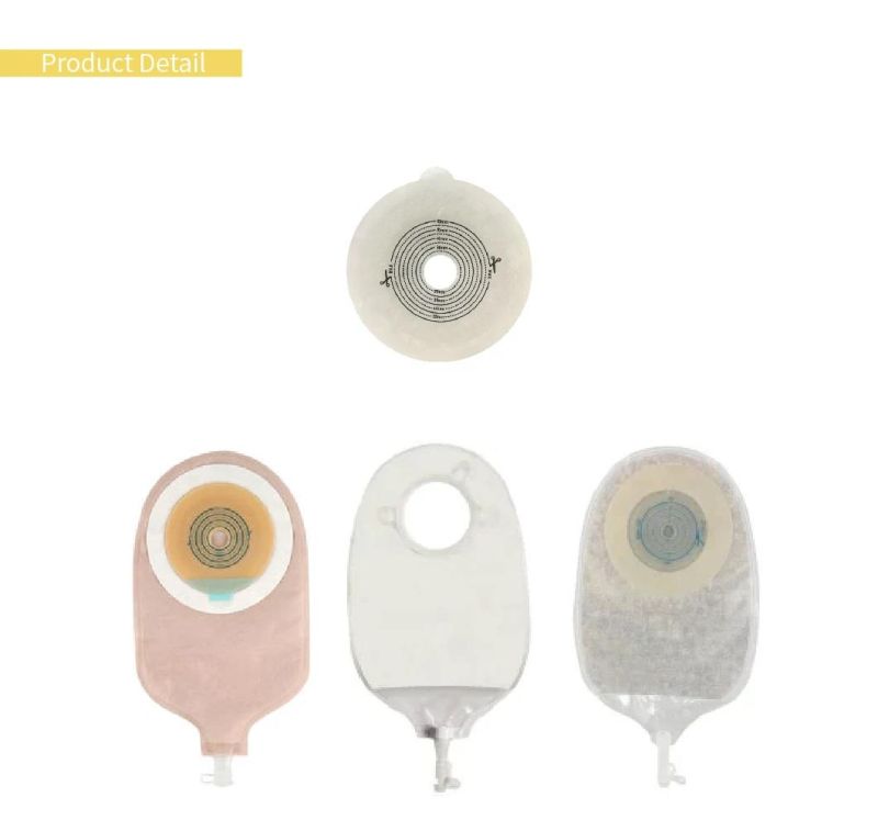 One Piece Open High Quality Medical Urine Ostomy Bag