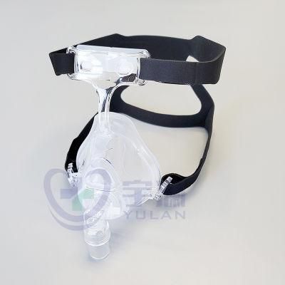 Full Face Silicone CPAP Mask Silicone Breathing Mask