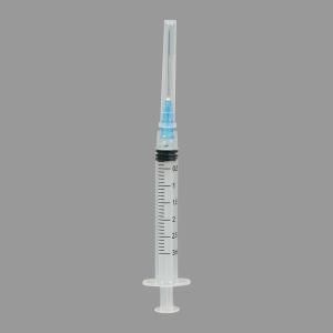 Disposable Medical Sterile Plastic Syringe with Needle 10ml