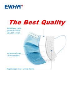 Type II Face Mask Surgical Mask Non-Sterile Medical Mask Civil Face Mask En14683