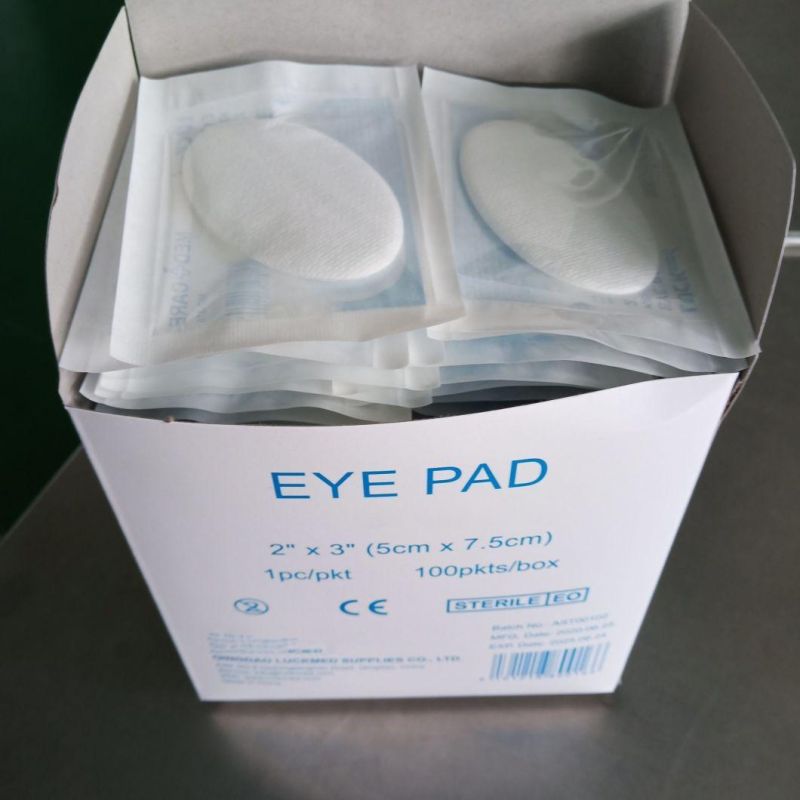 Non Woven Non Adhesive Medical Surgical Sterile Eye Pad