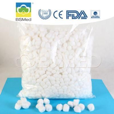 Ce FDA ISO Approved Wholesale Medical Sterilize Absorbent Disposable Organic Cotton Wool Balls