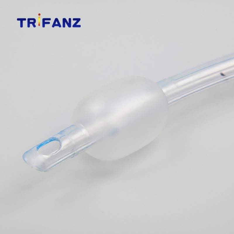 Disposable Medical PVC Tracheostomy Tube Without Cuff