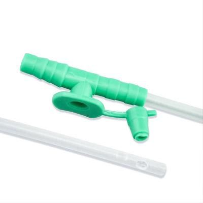 OEM Disposable Sputum Suction Tube with Non-Irritant PVC Material