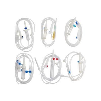 Medical Hospital Surgical Soft Giving Infusion Set ISO13485 CE