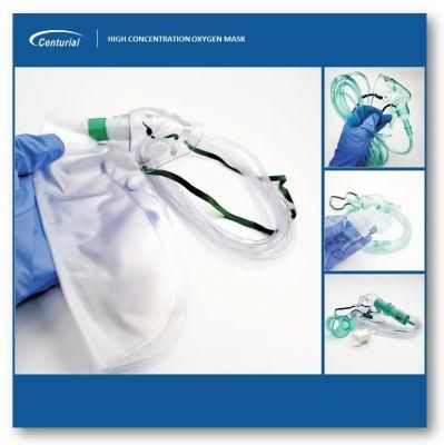 Non-Rebreathing Oxygen Masks for Oxygen Concentrator (CE, CFDA, FSC, FDA, ISO 13485)