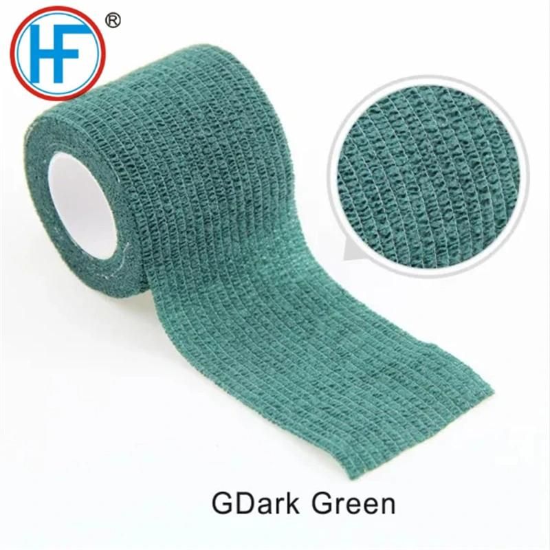 Mdr CE Approved Hengfeng High Quanlity Self-Adhesive Bandage Made of Soft & Light Fabric