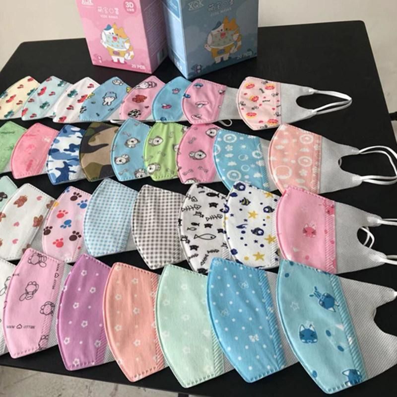 Hand Make Sewing Manufacturer Pm2.5 Breathing Fabric Reusable Protective Cloth Face Mask for Children