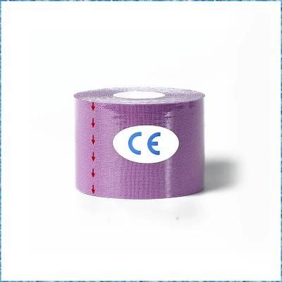 Latex Free Customized Label Gym Kt Kinesiology Tape with TUV Rheinland CE FDA Certified