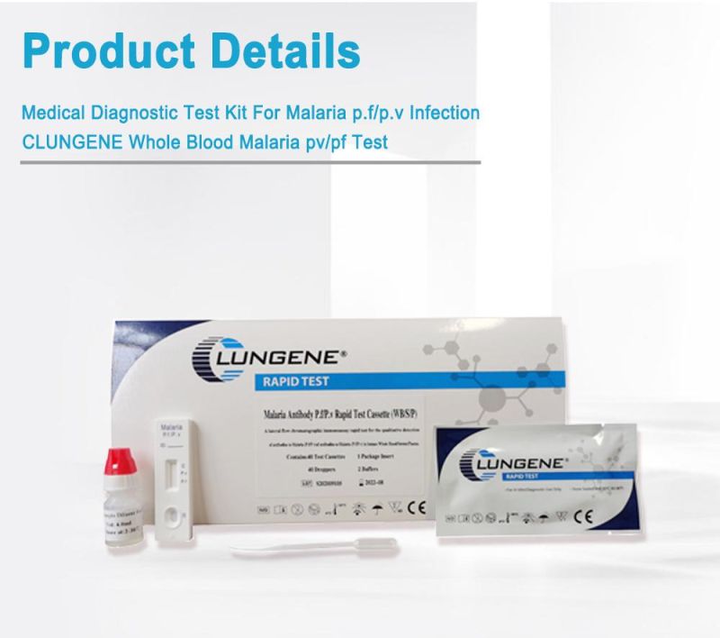 Medical Supply Malaria PF Rapid Test Kit