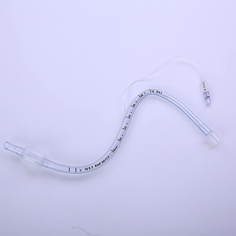 Nasal Preformed Cuffed Endotracheal Tube with Guide Wire and X-ray