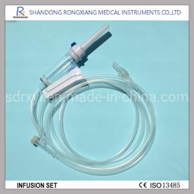 Sterile Medical Disposable Y Type Drip IV Infusion Set
