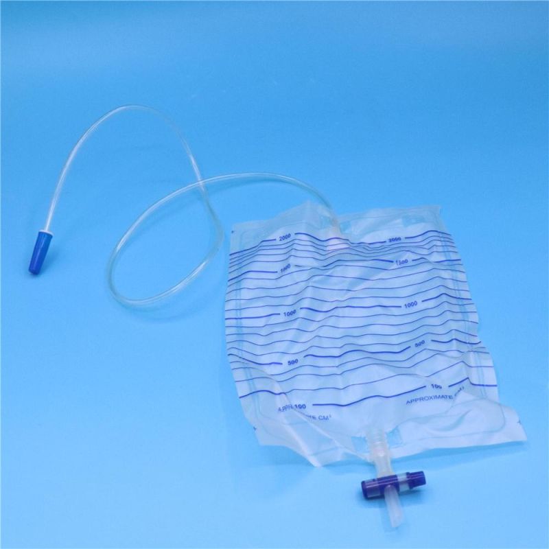 Disposable 2000ml Sterile Urine Bag for Adult Baby
