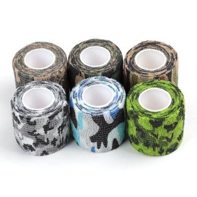 Camouflage Adhesive Disposable Self Tape Custom Brand Tattoo Bandage