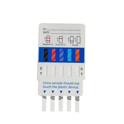 CE Approved Rapid Diagnostic Test Kit Urine Multi Panel 10 Drugtest Test Drug of Abuse Testing