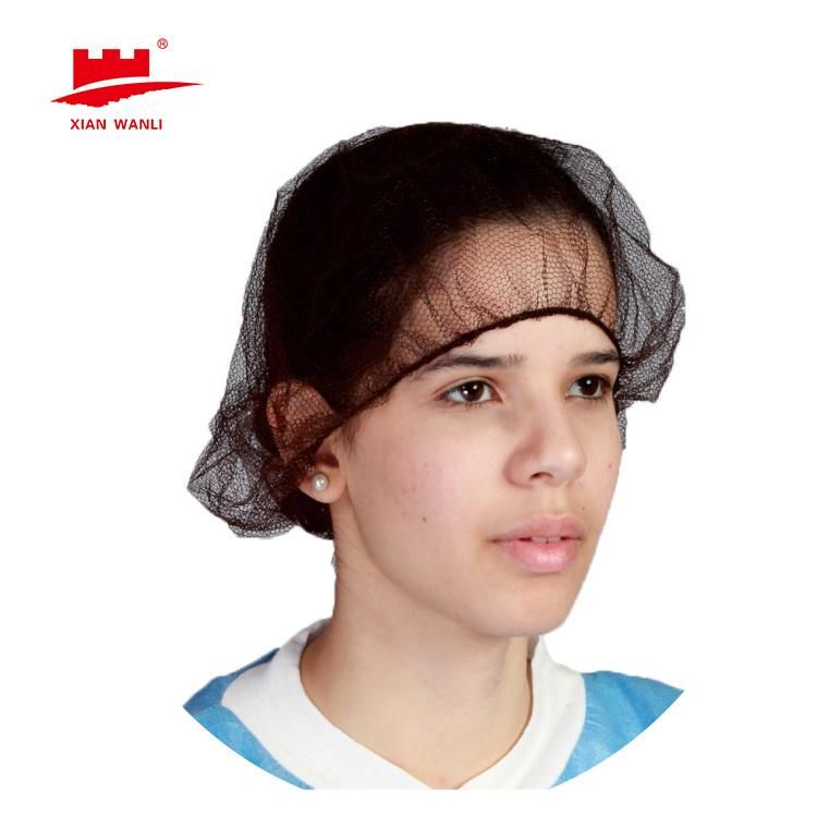 Disposable Non Woven Strip Clip Hat Bouffant Head Cover Surgical Doctor Gorra Round Mob Hat