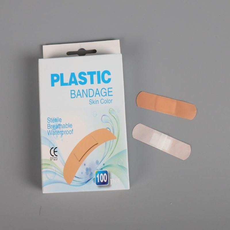 Breathable Waterproof Plastic Cartoon PE Wound Dressing Kid First Aid Plaster