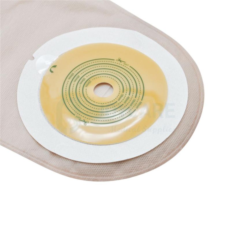 Disposable High Quality One Piece Ostomy Stoma Care Cover Drainable Bag