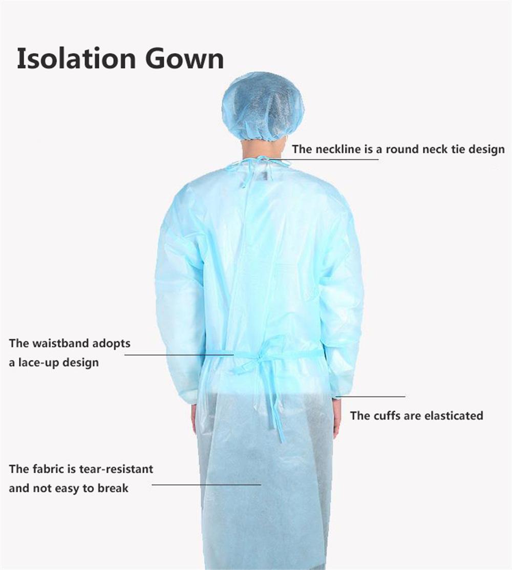 AAMI Level 2 Disposable Medicalisolation Gowns Forhospital