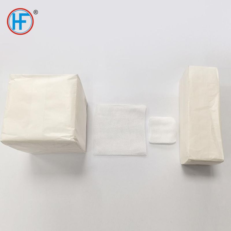 Mdr CE Approved Disposable 100% Cotton First Aid Gauze Accepting OEM