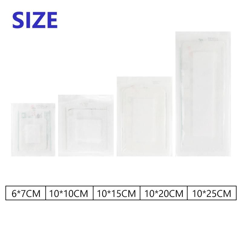 High Quality Medical Waterproof Disposable Surgical Sterilized Non Woven Wound Care Dressing