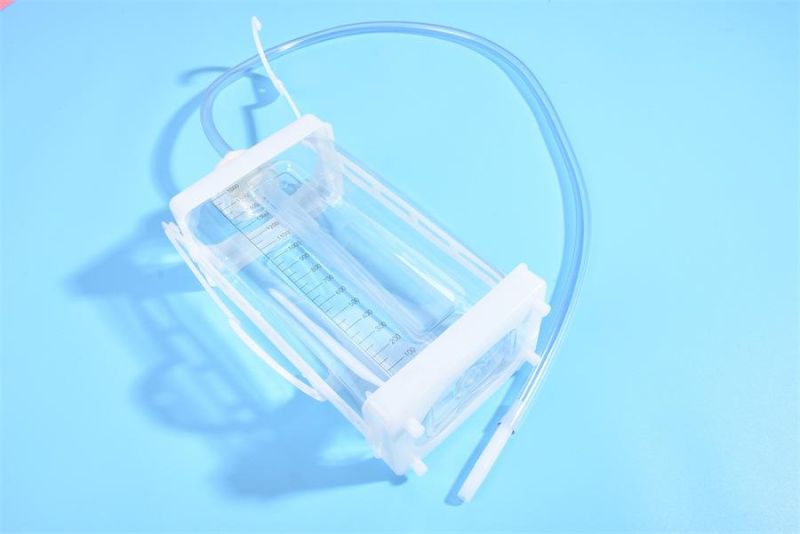 Medical Disposable Double-Chamber Thoracic Drainage Bottle, Closed Thoracic Drainage Bottle, Independent Packaging, Double-Chamber Thoracic Drainage Bottle