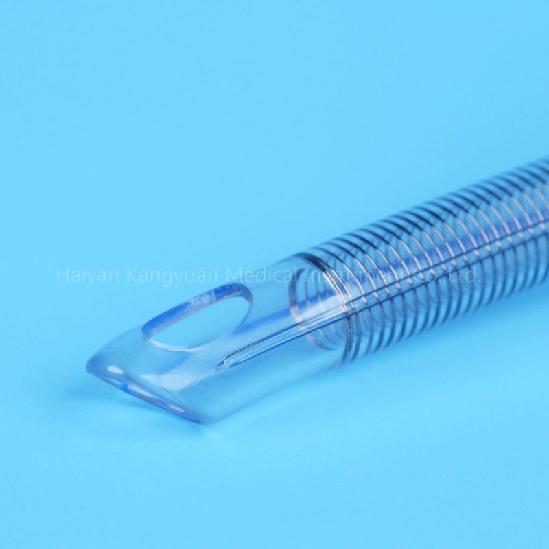 Soft Tip Without Cuff Reinforced Endotracheal Tube Factory