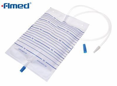 2000ml Economic Urine Drainage Bag, Disposable Urine Collection Bag