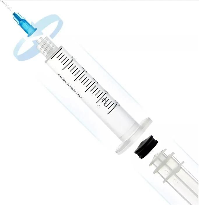 Disposable Self Destruction Non Residue High Temperature Resistant Plastic Syringe