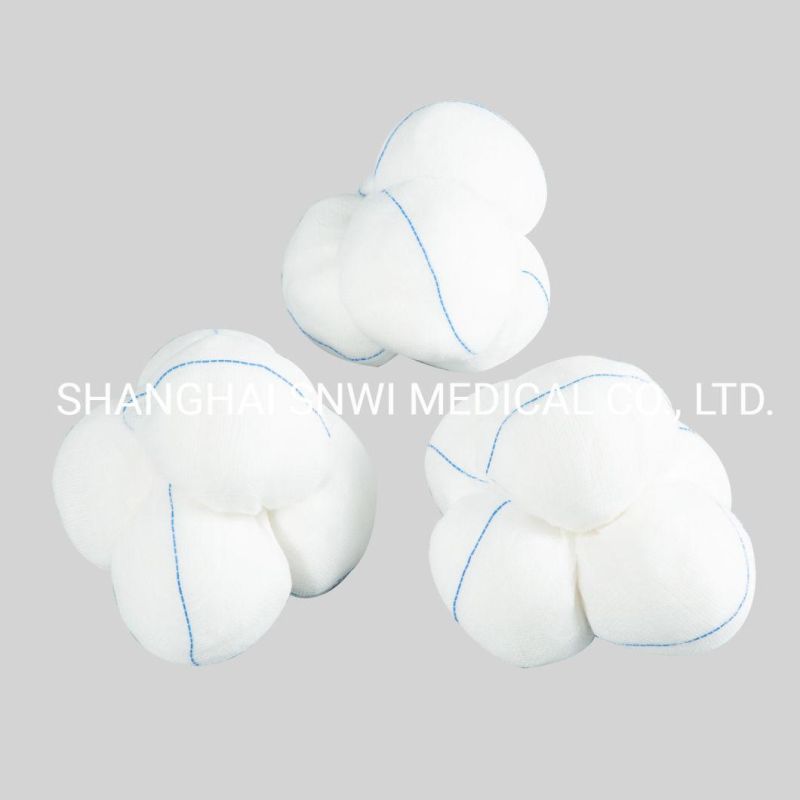 Disposable Medical Consumable Surgical 100% Cotton Absorbent Jumbo Gauze Pillow Roll (0.65MX100M)