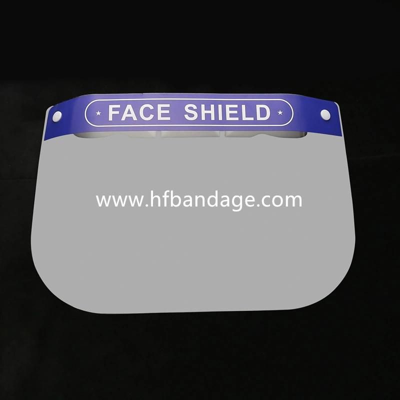 En166 Clear Anti-Fog Pet Material Protective Face Eye Mouth Shield Prevention Face Shield