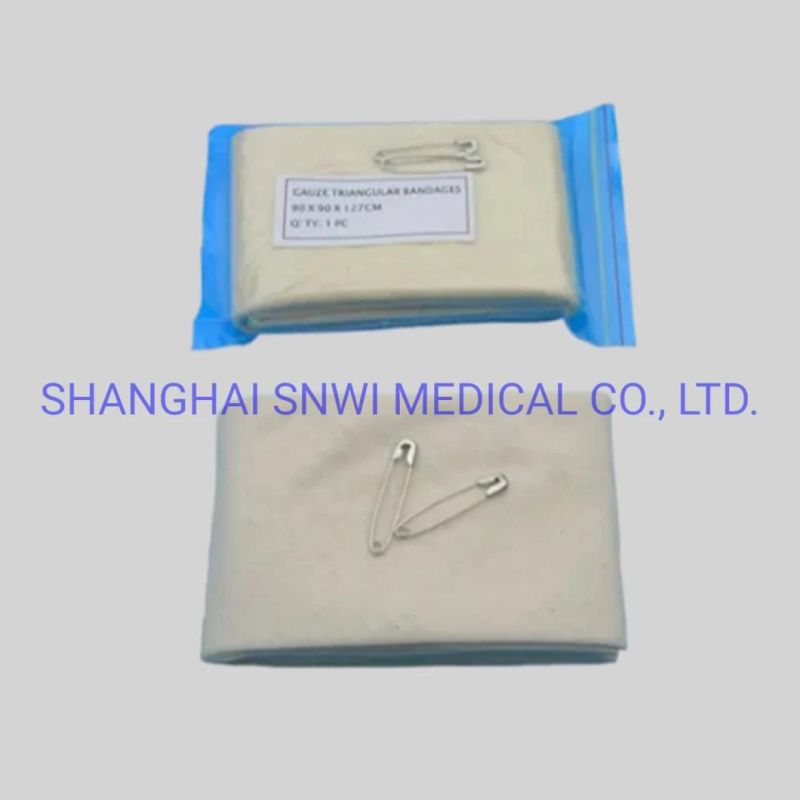 Disposable Surgical Dressing Gauze Non Woven Medical Triangular Bandage for Hospital Use