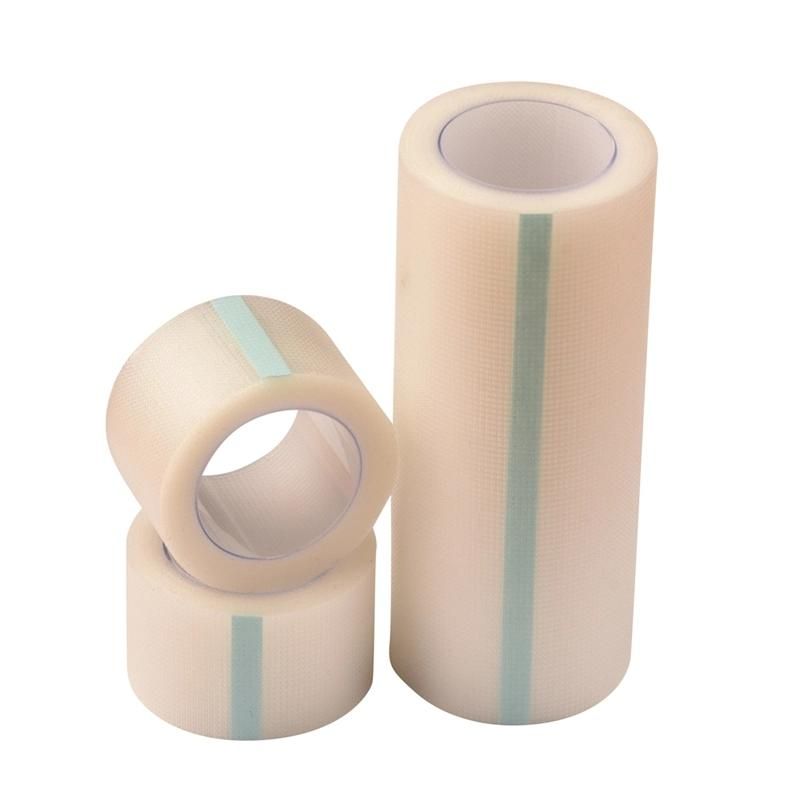 Hypoallergenic Transparent Perforated CE FDA Surgical Medical Nonwoven PE Tape