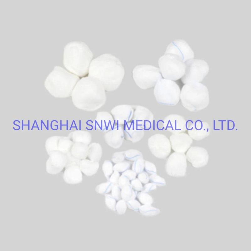 Surgical Dental Bib Round Gauze Ball Made in China