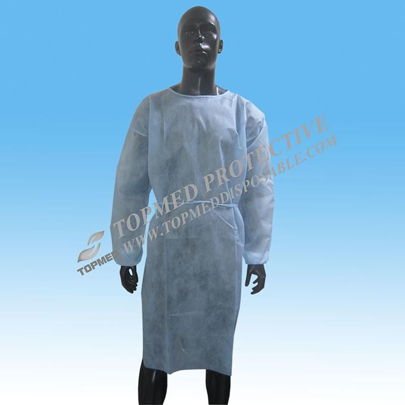 Disposable PP Nonwoven Isolation Gown