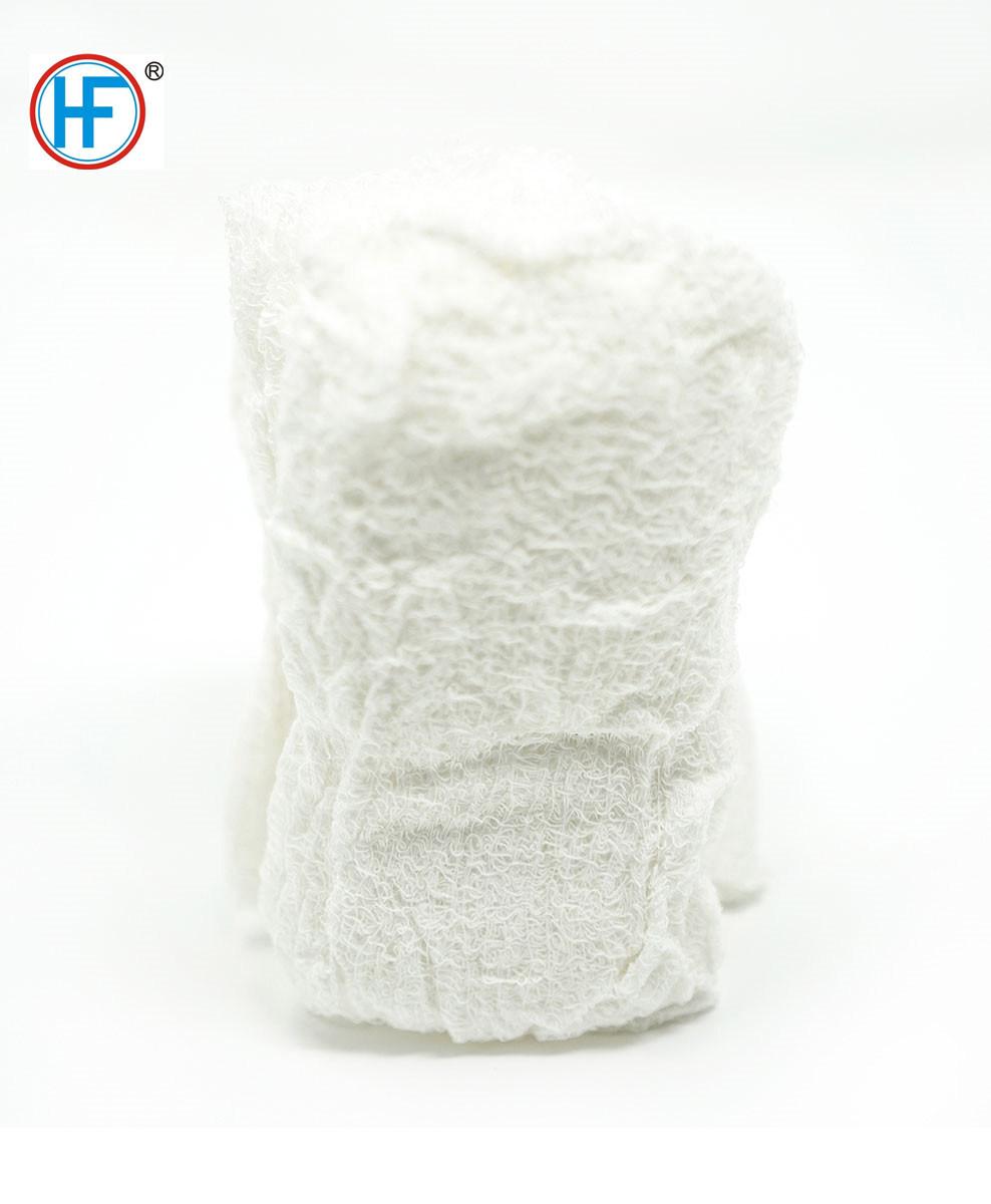 Mdr CE Approved Professional Chinese Manufacturer High Quality Hot Sale Multiply Crinkle Gauze Bandage Zigzag Gauze