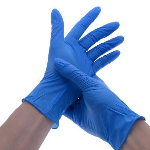 Powder Free Blue Disposable Medical/Non-Medical Examination Nitrile Gloves with CE