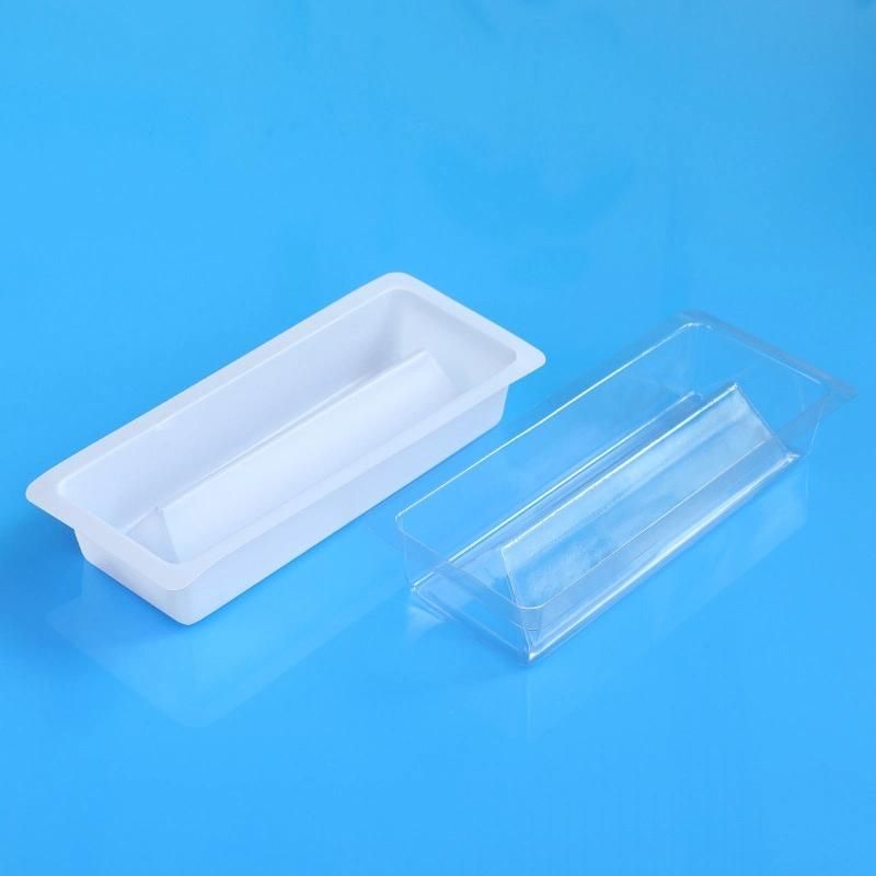 12 Channel Liquid Storage Plate Sterile Plastic Clear Plate Rack Sterile Reagent Reservoir 180ml for Laboratory Lab Supplies 8 Channel Troughs Reagent Reservoir