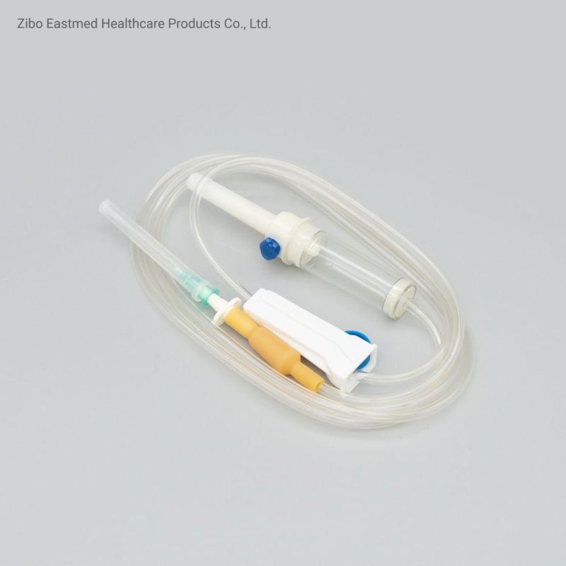 I. V Infusion Set Luer Lock Luer Slip with Needle 21g 18g