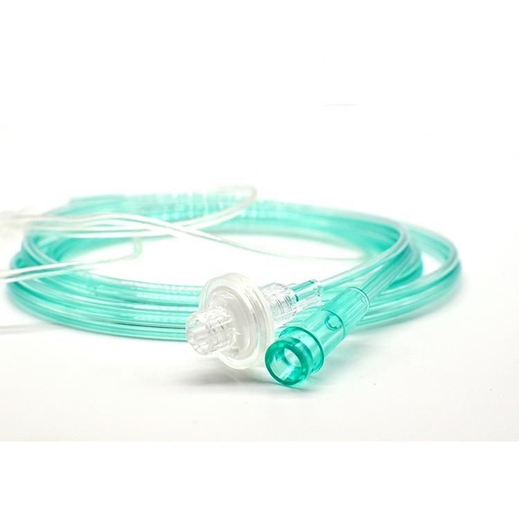 Single Use Disposable PVC Nasal Oxygen Cannula CE ISO