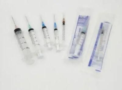 Disposable Sterile 3-Part Syringe 0.5ml-50ml