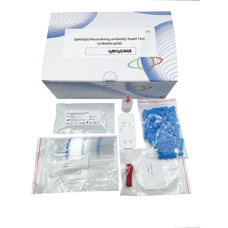 New Arrivals Novel Virus Combined Igm/Igg/Neutralizing Rapid Antibody Test Kit with CE