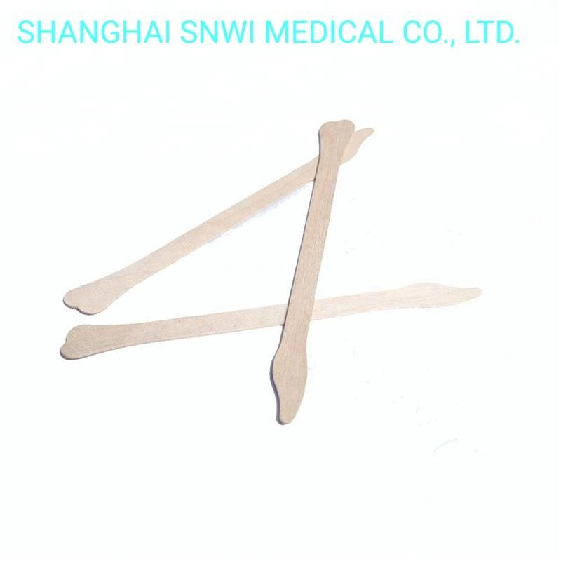 Medical Disposable Wood Waxing Hair Removal Wax Spatulas Wooden Tongue Depressor