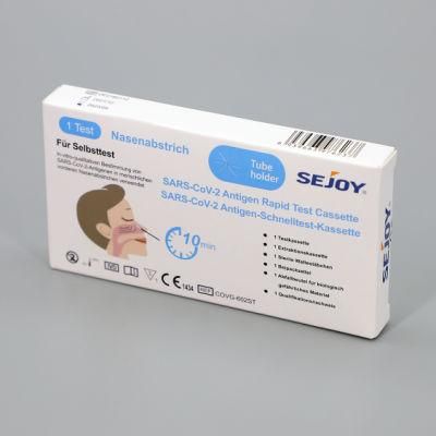 2022 Sejoy Swab Saliva Antigen Rapid Test Kit