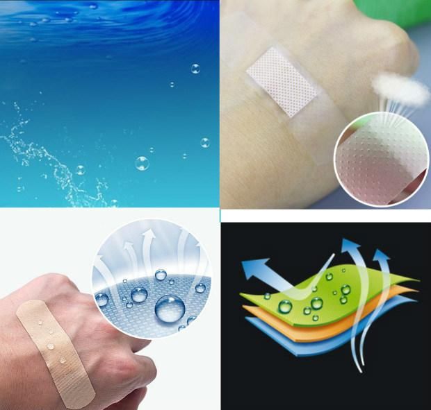 Waterproof Skin PE Adhesive Bandage Wound Plaster Band-Aid